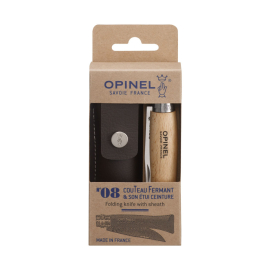 Складной нож с чехлом OPINEL N°08 (8,5 см)