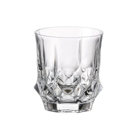 Kristāla glāzes viskijam „SOHO“ (6 gab., 280 ml)