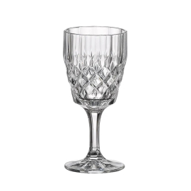 Kristāla vīna glāzes „ANGELA“ (6 gab., 200 ml)