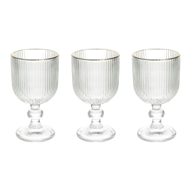 Taurės „ECLIPSE“ (3 vnt., 260 ml)