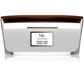 WoodWick svece "LAVENDER &amp; CEDAR"