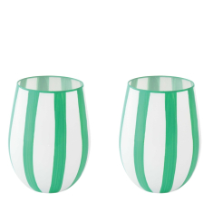 Stiklinės TWIST & MATCH GREEN (2 vnt. 500 ml)