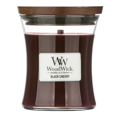 WoodWick svece "BLACK CHERRY"