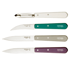 Набор ножей и овощечистки Opinel Art Deco (4 шт.)
