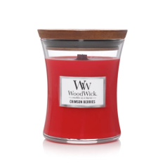 WoodWick svece "CRIMSON BERRIES"