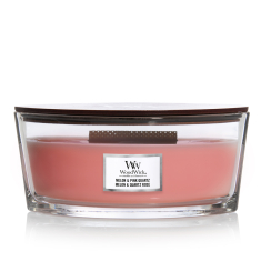 WoodWick svece "MELONE &amp; PINK QUARTZ"