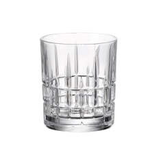 Krištolo stiklinės viskiui DOVER (6 vnt. 320 ml)