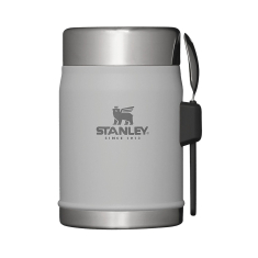 Pārtikas termoss Stanley Classic Ash (0,4l; pelēks)