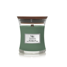 WoodWick svece „MINT LEAVES &amp; OAK“