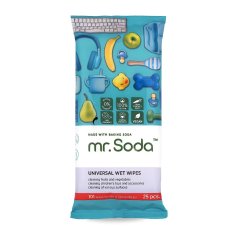 Drėgnos servetėlės MR.SODA (25 vnt.)