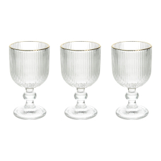 Taurės „ECLIPSE“ (3 vnt., 260 ml)