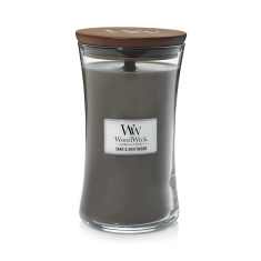 WoodWick svece "SAND &amp; DRIFTWOOD"