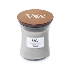 WoodWick svece "FIRESIDE"