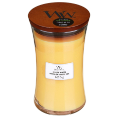 WoodWick svece "SEASIDE MIMOSA"