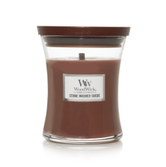 WoodWick svece "SONE WASHED SUEDE"
