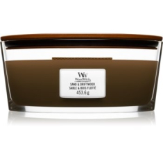 WoodWick svece "SAND &amp; DRIFTWOOD"