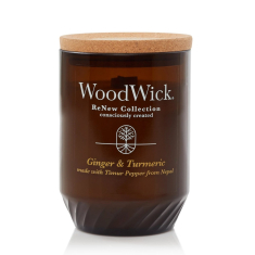 WoodWick ReNew svece „GINGER &amp; TURMERIC“