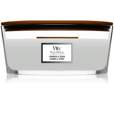 WoodWick svece "LAVENDER &amp; CEDAR"